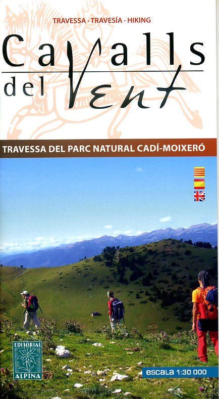 wandelkaart Cavalls del Vent - PN Cadi-Moixero 1:30.000 9788480905374  Editorial Alpina   Wandelkaarten Spaanse Pyreneeën