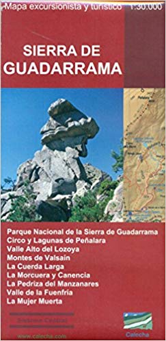 Sierra de Guadarrama wandelkaart 1:35.000 9788494347429  Calecha Ediciones Wandelkaarten Spanje  Wandelkaarten 
