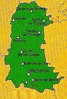 Prov.: Palencia 1:200.000 9788498108873  CNIG Provinciekaarten Spanje  Landkaarten en wegenkaarten Noordwest-Spanje