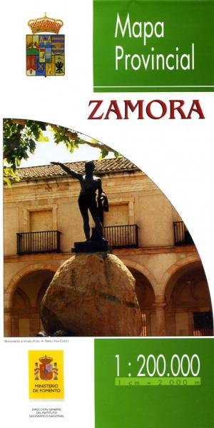 Prov.: Zamora 1:200.000 9788498108897  CNIG Provinciekaarten Spanje  Landkaarten en wegenkaarten Madrid & Midden-Spanje