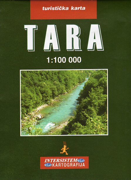 Tara 1:100.000 9788677224257  Intersistem Kartografija   Wandelkaarten Montenegro