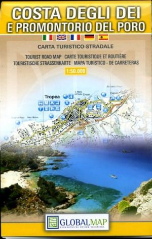 Costa degli Dei 1:50.000 9788879145015  Global Map   Wandelkaarten Calabrië & Basilicata