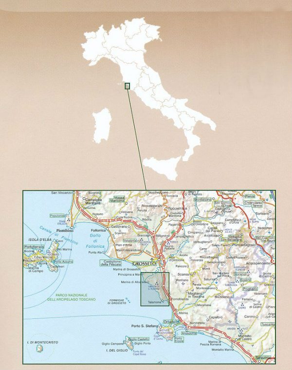 Parco della Maremma 1:25.000 9788879146746  Global Map   Wandelkaarten Toscane, Florence