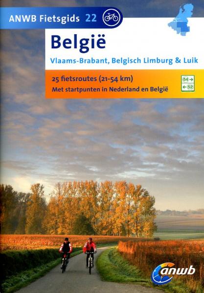 AG-22 Vlaams-Brabant, Limburg en Luik - ANWB fietsgids 9789018036379  ANWB ANWB fietsgidsen  Fietsgidsen België & Luxemburg