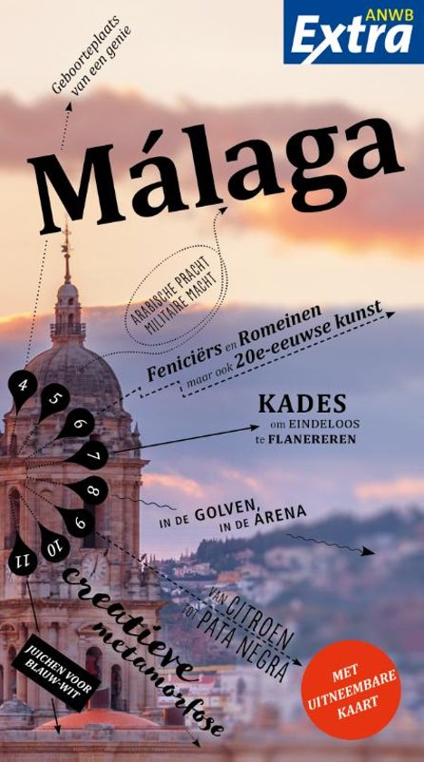 ANWB Extra reisgids Malaga 9789018042134  ANWB ANWB Extra reisgidsjes  Reisgidsen Prov. Málaga & Granada, Grazalema, Sierra Nevada