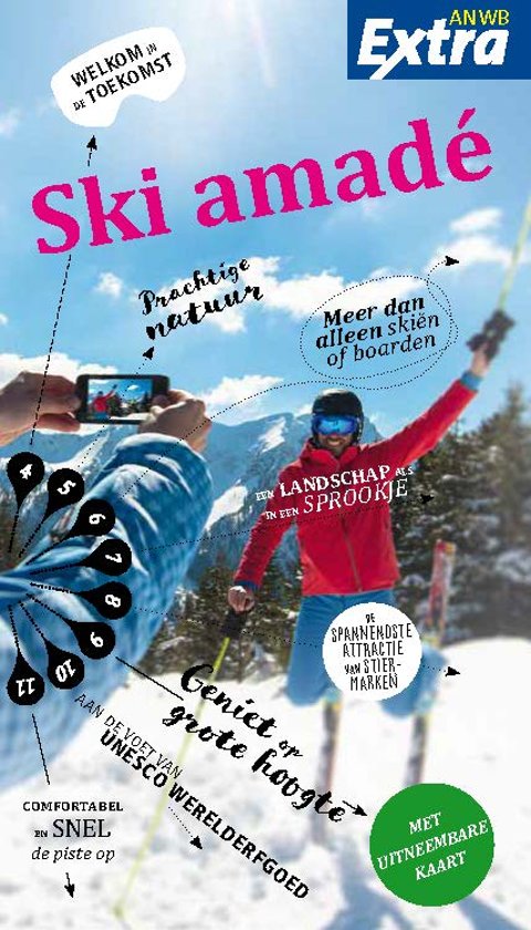 ANWB Extra reisgids Ski Amadé wintersportgids 9789018044947  ANWB ANWB Extra reisgidsjes  Reisgidsen, Wintersport Zwitserland en Oostenrijk (en Alpen als geheel)