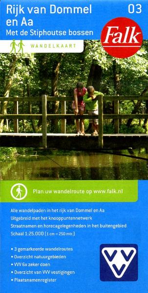 Rijk van de Dommel en Aa 1:25.000 9789028726963  Falk Falk Wandelkaarten  Wandelkaarten Noord-Brabant
