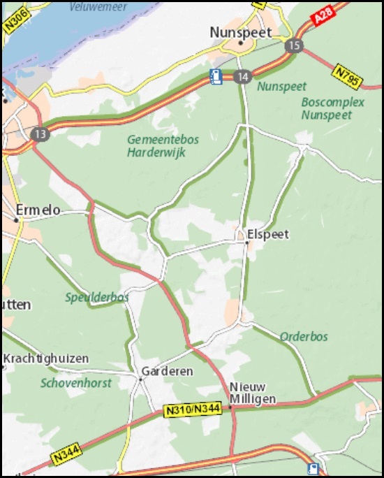SBB-19  Noord-Veluwe | wandelkaart 1:25.000 9789028730298  Staatsbosbeheer SBB kaart 1:25.000  Wandelkaarten Arnhem en de Veluwe
