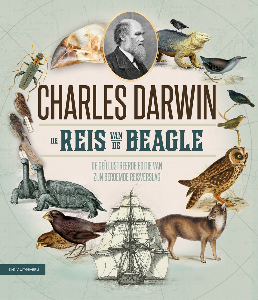 Charles Darwin - De Reis van de Beagle 9789050116213 vertaling: Frank van der Knoop KNNV   Historische reisgidsen, Natuurgidsen Reisinformatie algemeen
