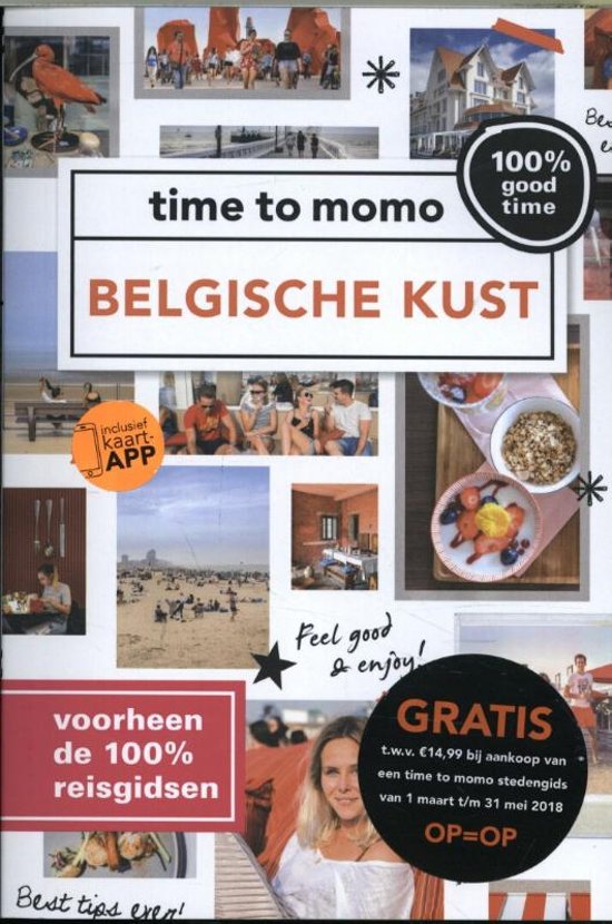 Belgische Kust  | 100% time to momo 9789057678455  Mo'Media   Reisgidsen Gent, Brugge & westelijk Vlaanderen