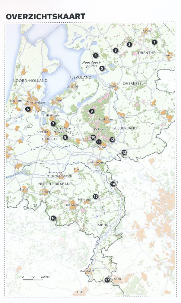 De mooiste boswandelingen van Nederland | Roots 9789059568815 Tijdschrift Roots Fontaine Roots  Wandelgidsen Nederland