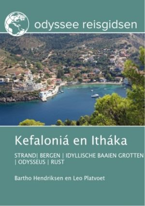 Kefaloniá en Itháka | reisgids 9789461230362 Bartho Hendriksen en Leo Platvoet Odyssee   Reisgidsen Kefalonia