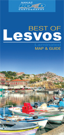 Lesbos (Lesvos) 1:125.000 9789604489824  Road Editions Ltd. Greek Islands  Landkaarten en wegenkaarten Lesbos, Chios, Samos, Ikaria