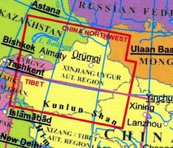 China Northwest 1:2.000.000 (sheet 4) 9789630080514  Gizi Map   Landkaarten en wegenkaarten overig China