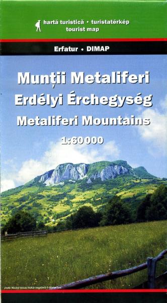 Metaliferi Mountains Map | wandelkaart 1:60.000 9789638845436  Dimap   Wandelkaarten Roemenië, Moldavië