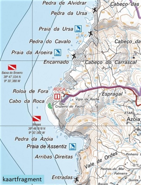 wandelkaart Parque Natural de Sintra Cascais 1:25.000 9789892064031  Adventure Maps   Wandelkaarten Lissabon en omgeving