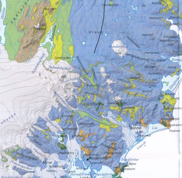 Iceland 1:500.000 Geological Map 9789979334644  Mal og Menning Nature Maps  Natuurgidsen IJsland