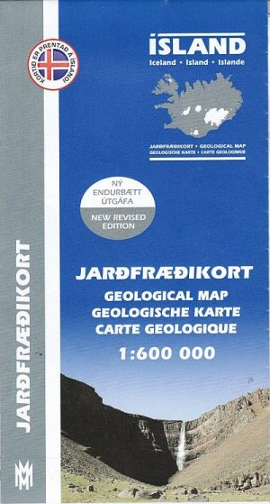 Iceland 1:500.000 Geological Map 9789979334644  Mal og Menning Nature Maps  Natuurgidsen IJsland