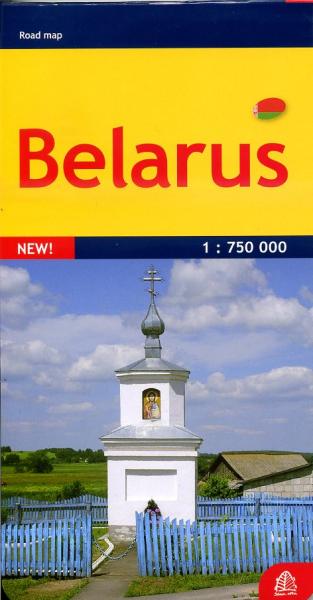 Belarus (Wit-Rusland) 1:750.000 9789984075945  Jana Seta   Landkaarten en wegenkaarten Wit-Rusland