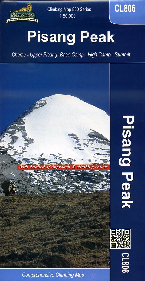 Pisang Peak 1:50.000 (Annapurna Region) 9789993323044  Himalayan MapHouse Wandelkaarten Nepal  Wandelkaarten Nepal