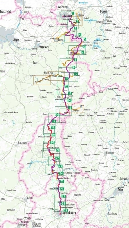 Bikeline Vennbahn Radweg | Fietsgids | 2023 | 9783711100955 ...